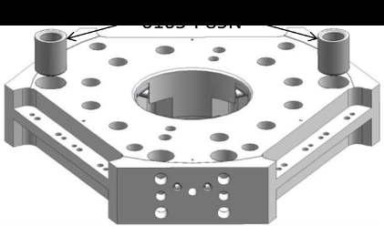 3 HIKVA Modules 8.3.1 Connectors 1. When installing the Strain Relief (PG36), ensure the wrench flats of the Strain Relief are parallel to the base of the Tool or Robot housing. 8.3.2 Contact tips (Robot side) 1.