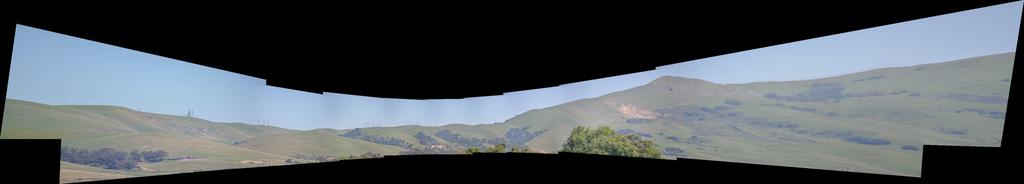 (a) Output panorama 1: Mission Peak, Fremont, 18