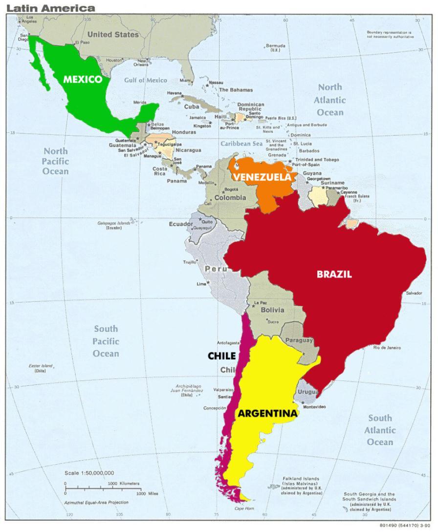 Research networking in Latin America UNESCO network initiative (1992).