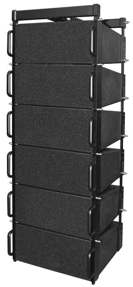 The GAE WaveLine PT line-array system represents the result of an intensive physical and economic investigation into the market necessities in the field of touring and installation.