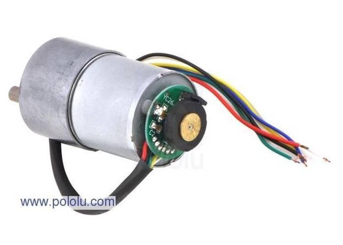Encoders Each encoder has two signals (A, B) and requires a 5V voltage supplied by the controller board The encoders are managed by