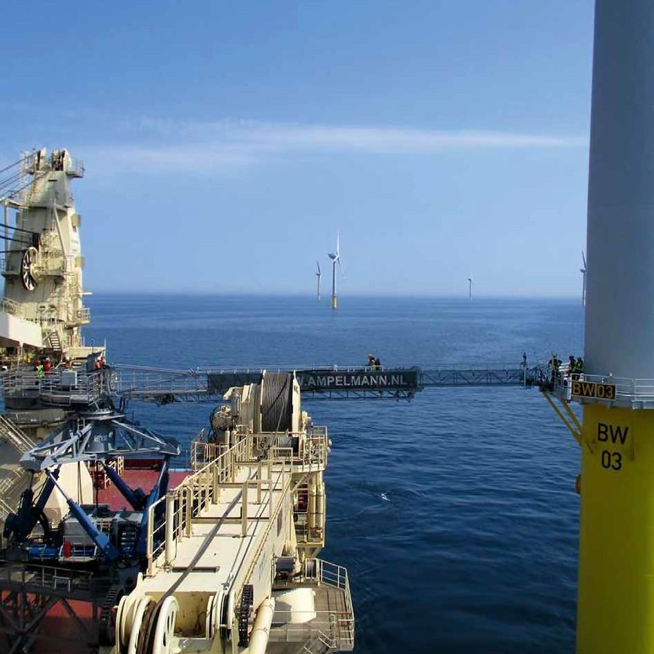 12 WALK-TO-WORK We provide custom solutions for walkto-work and accommodation in diverse offshore environments, whether it is multi-purpose field support or accommodation for up to 100 personnel.