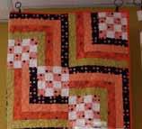 May 2017 Classes Quilting #2: Continue to build upon skills acquired in Intro to Quilting class.