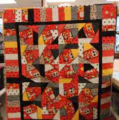 Rhondi will help you make this fun quilt using foundation paper and a variety of prints. Stop in and see store samples for ideas. Good class for beginner quilters.