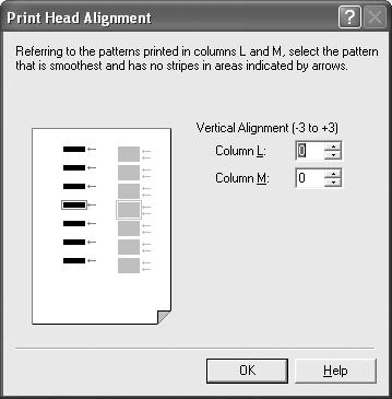 If streaks appear on the printed surface when you use the printer, follow the procedure below to adjust the printing. 1.