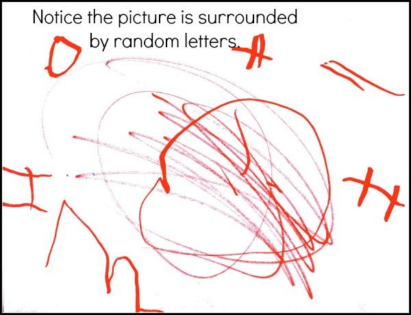 Stage 5: Letter and Word Practice 3 years- 5 years At this stage, children begin to understand the difference between pictures and writing.
