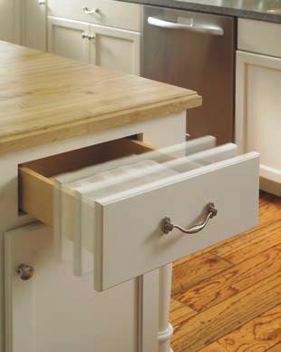 OBSTRUCTING ACCESS TO ITEMS IN CABINETS UP TO 36" WIDE SMART STOP IHC GUIDES FOR