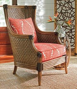 Left and Opposite: 1882-11 Coral Reef Chair 30.5W x 37.5D x 45.5H in.