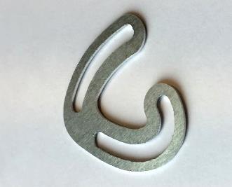 Tooling: Intricate & irregular shape with zero tooling required; see Photo 2: < 1 in².