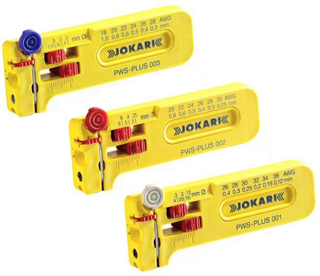 Precision Micro Wire Strippers The JOKARI PWS-Plus series of precision micro stripping tools offered by ITC includes 3 miniature hand tools designed for stripping the insulation of small (0.12-1.