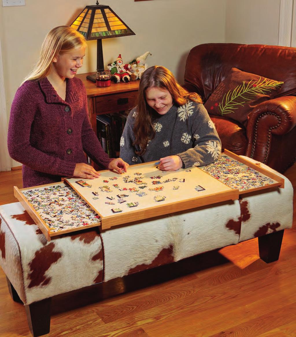 Gift Project Jigsaw Puzzle Tray By Chris Marshall Puzzle building takes lots of space and