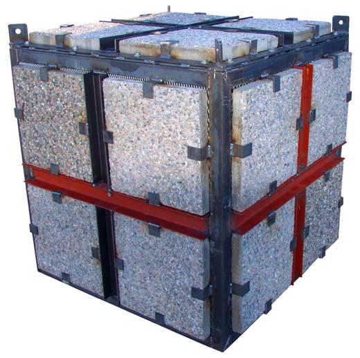 Figure 14 1 m cubic object used for