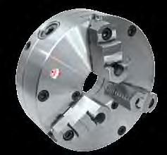 R repeatability pinion design Scrolls, pinions, jaw guideways, hub and jaws are precisely hardened and ground Wide selection of precision steel adapters are available