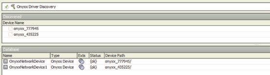 Refer to the physical devices to verify the device ID number and match it to the discovered device.