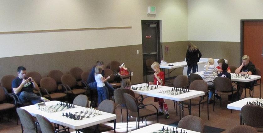 instructors watched the competition We hope that other free tournaments can be held at this public library in 2017, possibly as early as January Eighteen young chess players competed, with three of