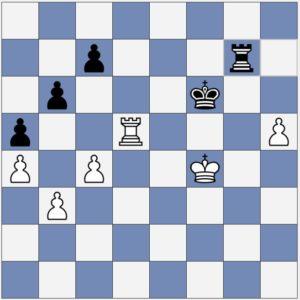 Diagram-13: White has three good moves here; what would you choose? According to the chess engine Stockfish, White has three moves that are about equally good.
