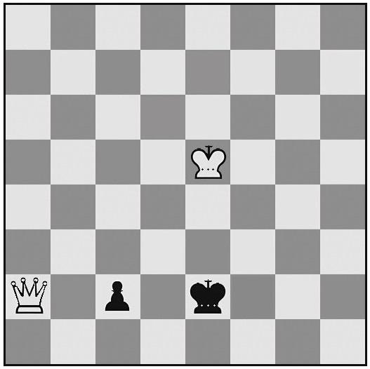 Black to move and possibly avoid losing Those are surely not words used by Grigoriev, possibly avoid losing. With best play, white apparently wins this endgame.