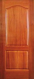 These doors are made of hi-quality fiber board panels that resists shrinking,
