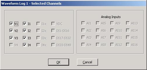 Chapter 5 Configuring the EM720 Configuring Recorders 2. Select the sampling rate for your waveform file. 3.