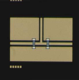 MEMS SPDT Switch (ZrO2) without packaging (X band) 0-0,2-0,4-0,6 Membrane down position (S 13 in the on state) -0,8-1 -1,2-1,4 S 13 Magnitude (db) -1,6-1,8 0-2 0 2 4 6 8 10 12 14
