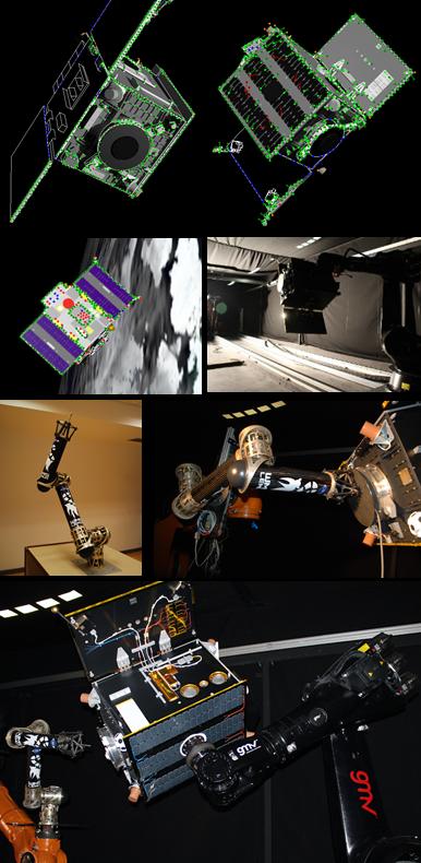 On Ground Validation Advance of key technologies required to perform complex robotic scenarios (cooperative and non-cooperative) needing a rigid capture mechanism such as a robotic arm: Image