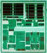 EV6 Chip Overview.35µm 6LM N-well N CMOS, L eff =.25µm, T ox =6.nm 2.2V Vdd 575MHz @1 C & 2.2V 12 gate delays per cycle 9W @575MHz & 2.2V 16.7mm x 18.8mm (314 mm 2 ) 15.
