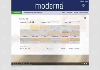 Online room designer. IT S THIS EASY: Visit www.moderna.