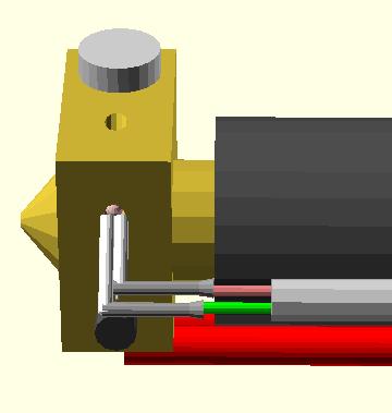 this step: 2x Teflon tube, 2 cm