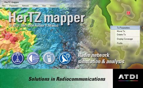 HerTZ Mapper is a state-of-the-art radio communication