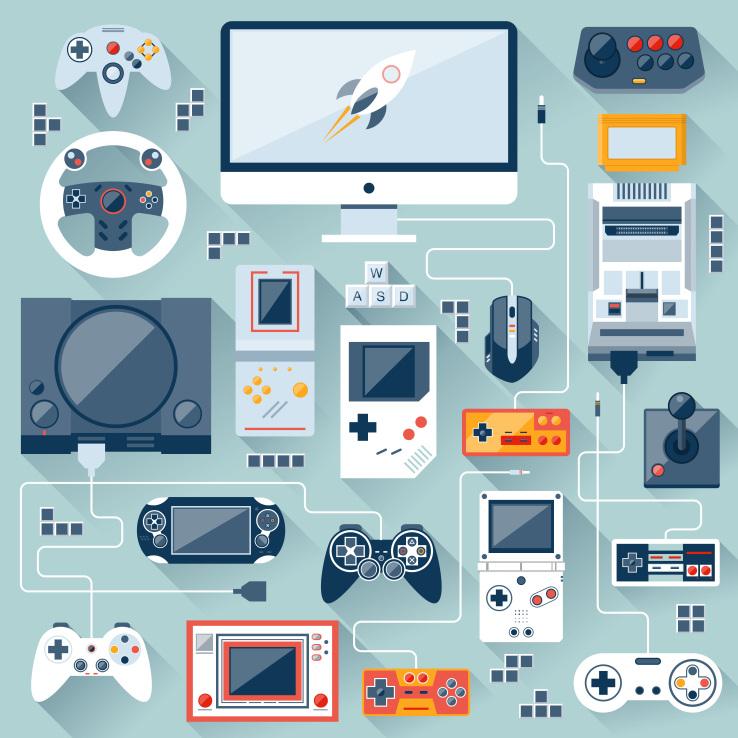 Research Task: Research the history of video games and answer the questions below. 1. How have video games changed through history? Create a timeline highlighting major changes of each decade.