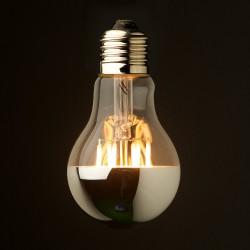 Silver Filament LED E27 GLS 21.65 USD SKU: 25454. Rated Lamp Wattage: 5W Luminous Flux: 274lm Colour Temperature: Warm 2200K Colour Rendition Index : 94.
