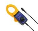 Enter the name of the clamp sensor being used and display current values simply by selecting a range.