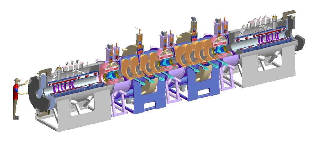 MICE 3D Model of proposed cooling channel 3 Absorber