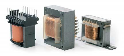 customer applications. As a standard, we stock 4 Ω and 8 Ω transformers.