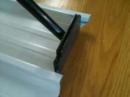 Flashing brackets are supplied if no closures are used to fix the flashings without perforating the sheets.