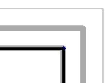 4 Create a closed sketch: On the Options Bar, click to trim the sketch lines. Trim as necessary, selecting the portion of each line you want to retain. Enter ZP to zoom to the previous display.