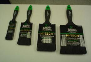 9300B Series Black Blended Bristle Brushes Rubber Grip Handle, Full Double Thick Case 9310B 1" Black Blended Bristle Brush (7/16" Thick, 2 1/4" LO) 12 144 9315B 1 1/2" Black Blended Bristle Brush