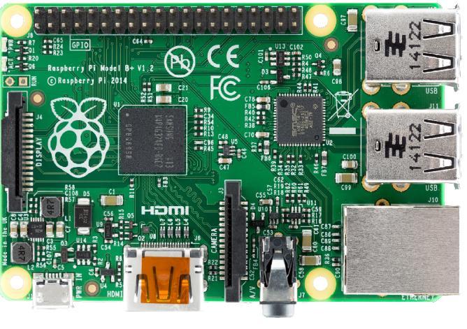 all in the size of a credit card. It has inbuilt TTS (text to speech) soft wares which may be helpful for future work. Fig8. Raspberry Pi 2 The raspberry pi is used headless in the prototype.