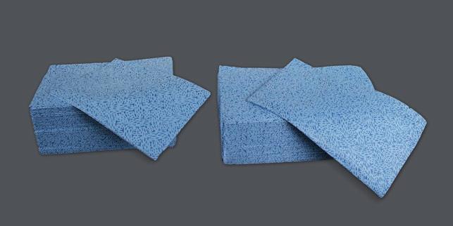 Quantity Description PressClean-IQ wipes 340x380 Roll 500 wipes Wipes made of the same material as our famous PressClean-IQ washcloth used