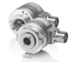 The absolute singleturn encoders Sendix 5853 SIL and 5873 SIL are perfectly suited for use in safety-related applications up to SIL3 according to DIN EN ISO 6800-5- or PLe to DIN EN ISO 3849.