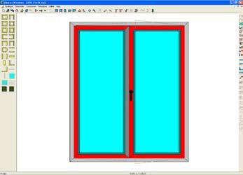 Optional software Machining line 19 Abacus Win Cam The license of use of the Window/Door Frame Software package (for Windows OS) includes: Data file: A graphical interface assists the user in