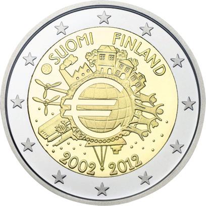 C 17/14 FINLAND Legends: SUOMI FINLAND/2002-2012 Mintmark: The mintmark appears at the upper left hand
