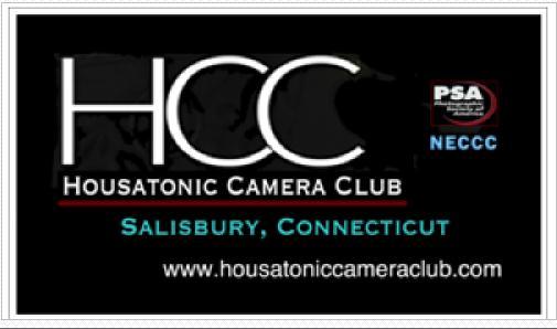 HOUSATONIC CAMERA CLUB NEWSLETTER Issue #4 6 * * * ANNOUNCEMENTS * * * LOGO Competition The logo competition continues.