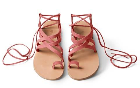 Thioni Sandal Handmade leather multistrap sandal