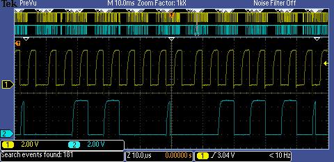 Mixed Signal Oscilloscopes (MSOs) are ideally suited to these applications.