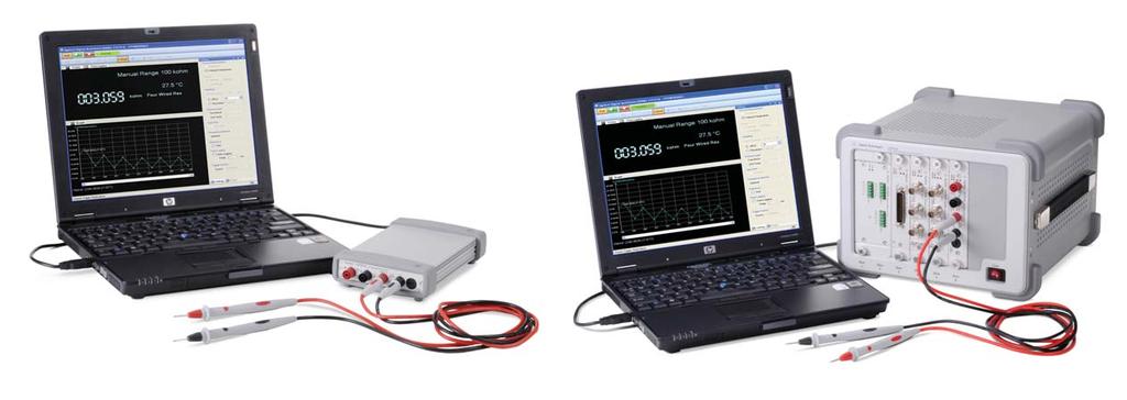 Features Makes fast measurements with up to 100 readings per second Measures up to 300 VDC with 5.5 digits resolution Introduction The Agilent U2741A is a 5.