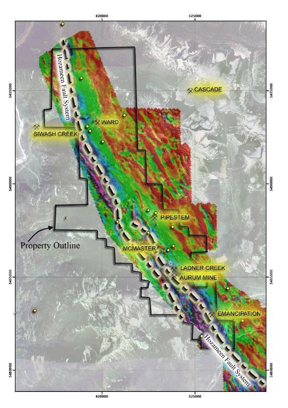 Exploration and drilling has been limited to Carolin with minor drilling at the McMaster Zones and very sporadic exploration at other key targets. Large geophysical and geochemical signature.