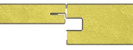 TNF 313 TNF 313 Standard joint for 25 mm panels C-Class Finish: Galvanized Weight: 0,35 kg/m 25 mm Standard Joint,