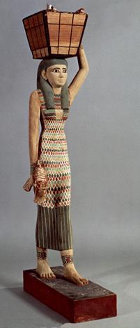 Statuette of an offering bearer from tomb of Meketre, Thebes,