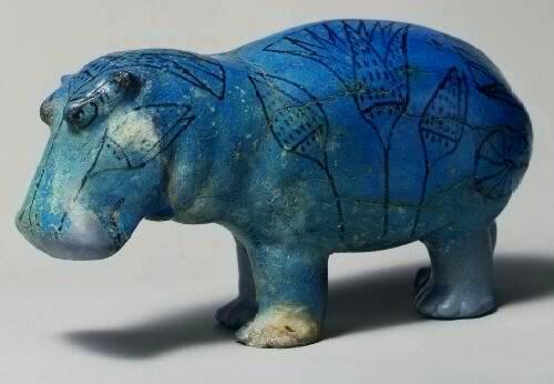 Hippopotamus from Thebes, Egypt 1991-1783